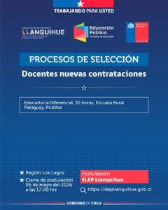 ¡Postula para cubrir vacantes docentes!