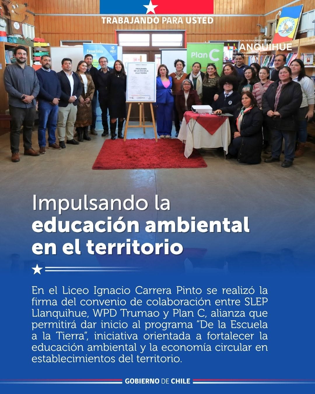 Impulsando la educación ambiental en el territorio