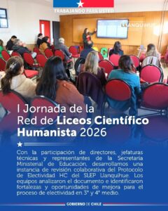 I Jornada Red de Liceos HC 2026