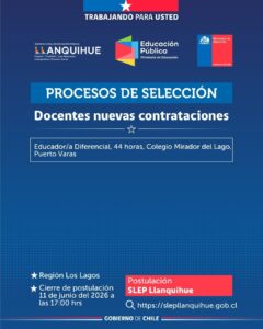 ¡Postula para cubrir vacantes docentes!