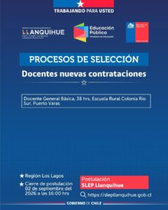¡Postula para cubrir vacantes docentes! 📚✏️
